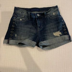 Rock & Republic Embellished Bumbershoot Jean Shorts EUC Size 4